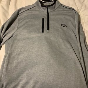 Mens Callaway Light Quarter Zip. Used but Good Condition